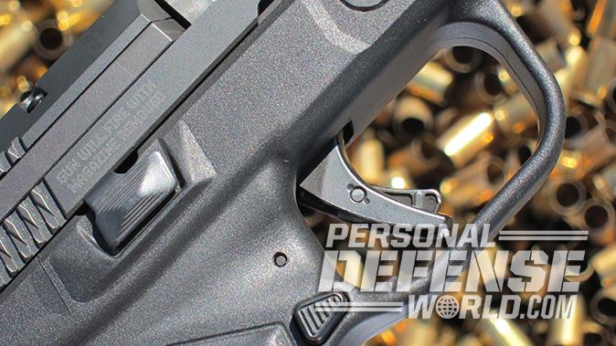 Ruger American Pistol controls right side