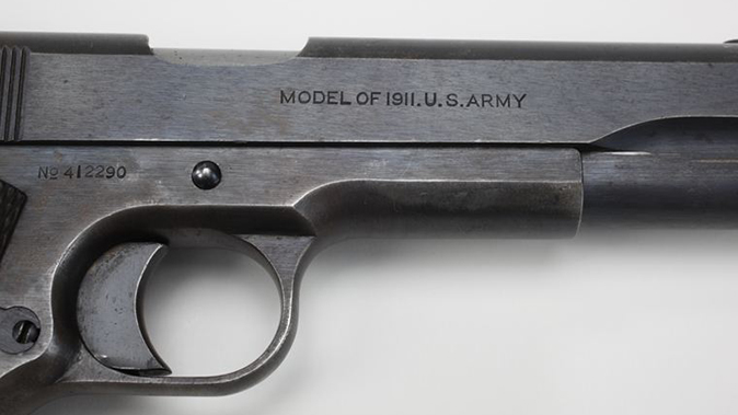 surplus 1911 pistol slide