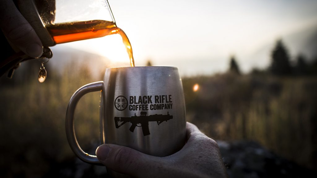 Black Rifle Coffee Company Black Guns pour