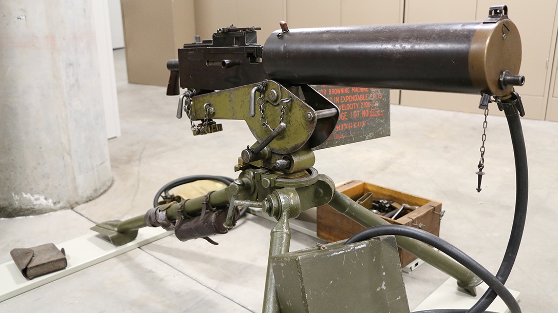 World War I Small Arms Browning MG 1917 machine gun