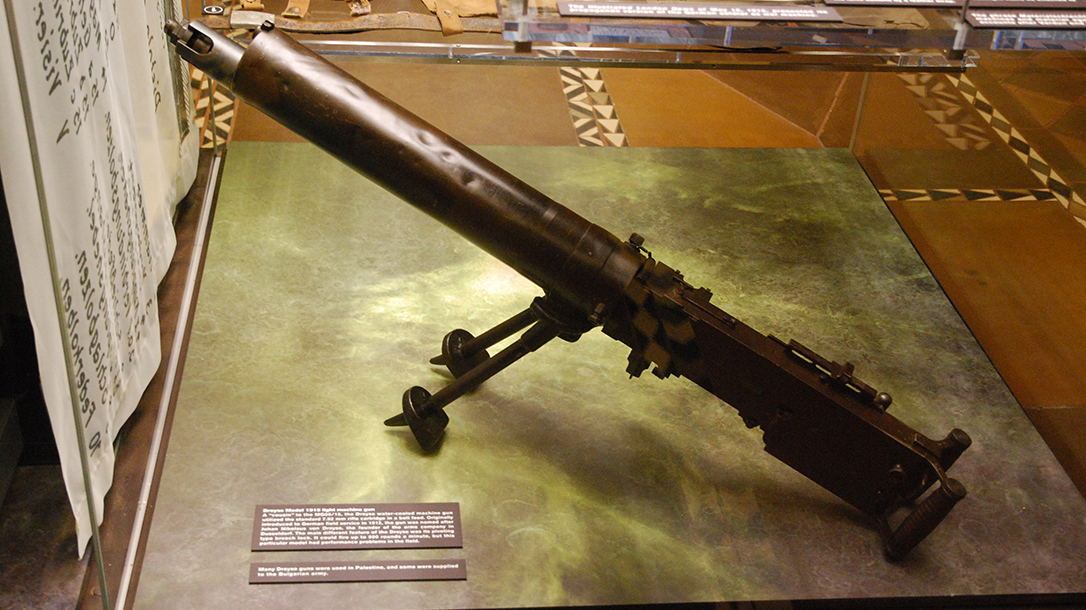 World War I Small Arms Dreyse Model 1915 Light Machine Gun