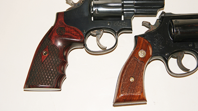CCW Grips wooden revolver grips