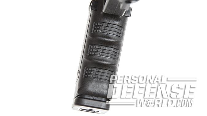 Glock 21SF pistol frontstad