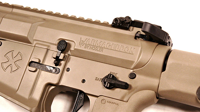 Nosler Varmageddon rifle controls