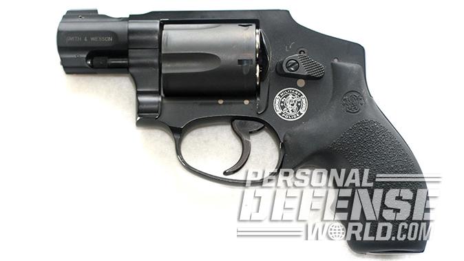smith wesson M&P340 Review revolver left profile
