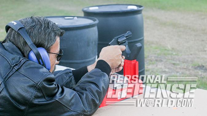 smith wesson M&P340 Review revolver benchrest test