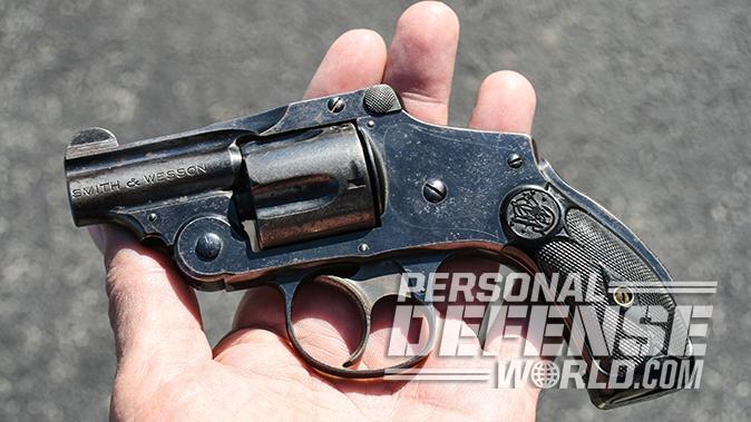 smith wesson M&P340 Review revolver in hand