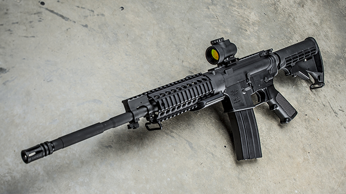 windham weaponry RMCS-4 review rifle left angle