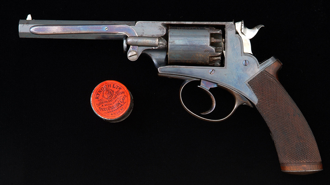 civil war revolvers adams-beaumont revolver left profile
