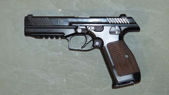 kalashnikov pl-14 handgun left profile