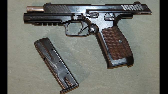 kalashnikov pl-14 handgun barrel magazine