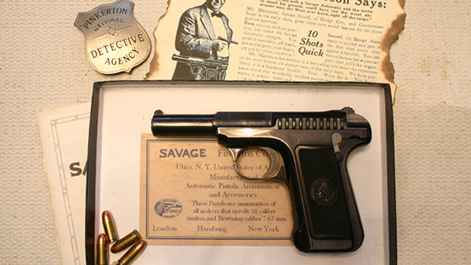 savage 1907 pistol certificate