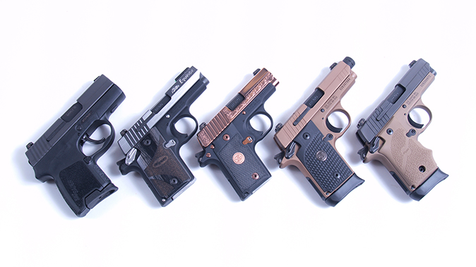 sig sauer p238 p938 p290rs pistol lineup
