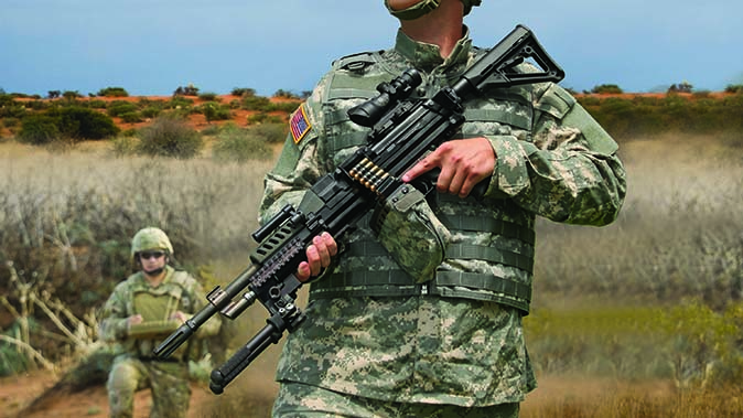 textron systems lightweight small arms technology machine gun