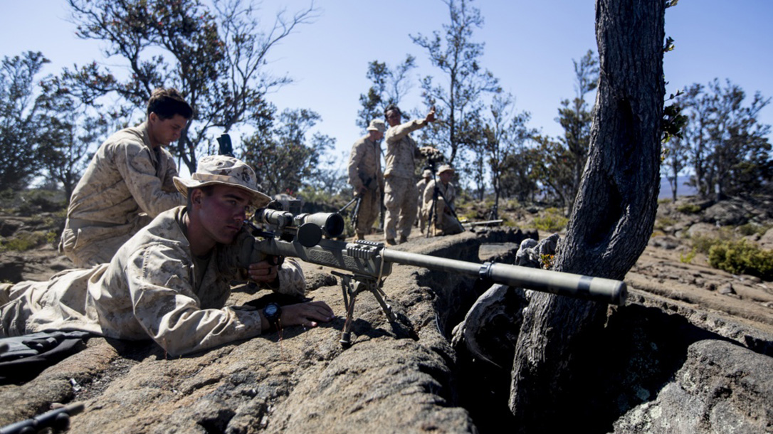 marines mk 13 mod 7 m40 sniper rifle qualification