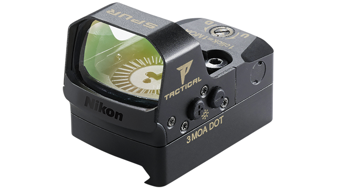 Nikon P-Tactical Spur sight front angle