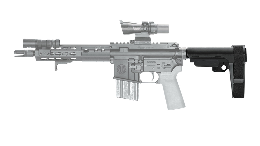 SB Tactical SBA3 AR Pistol Brace left profile