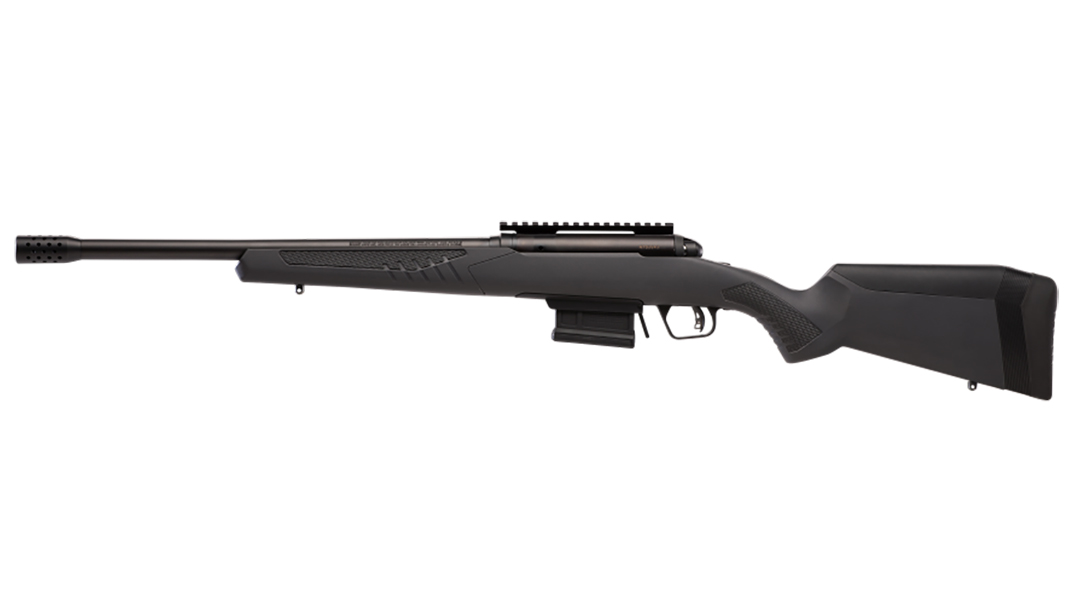 Savage Model 110 Wolverine rifle left profile