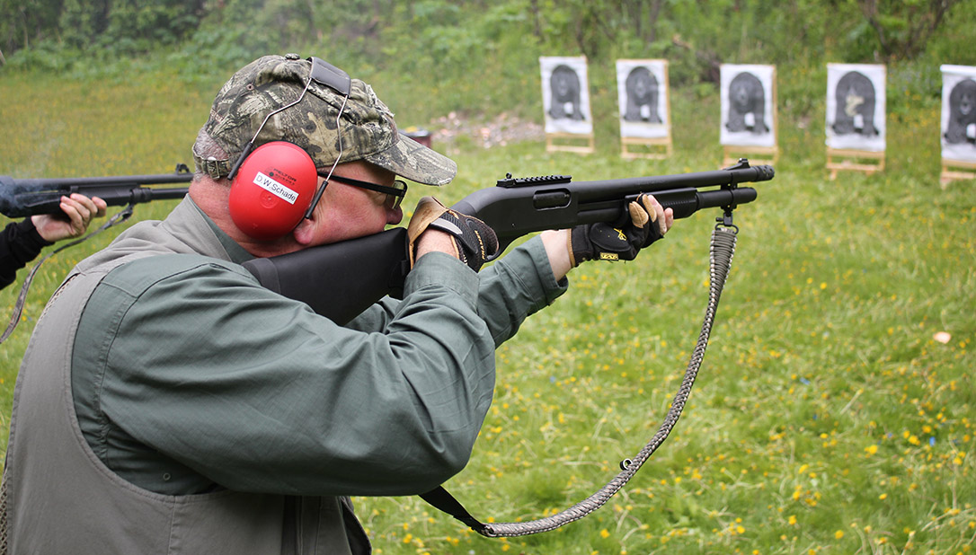 Bear Defense, shotgun, target, range, training