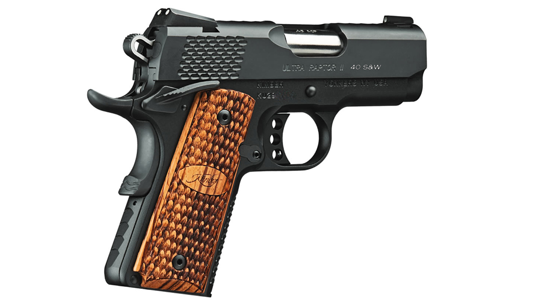Concept Guns, Gun Reboots, Kimber Ultra Raptor pistol, .40 S&W
