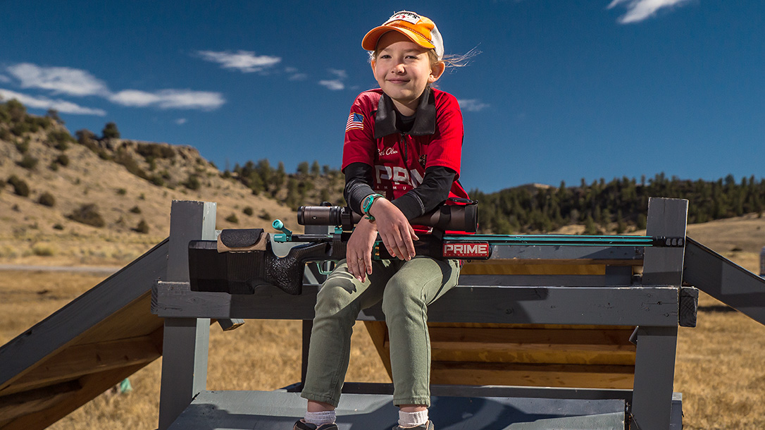 MaryBeth Olson, Long-Range Shooting, Rifle Shooting, sitting