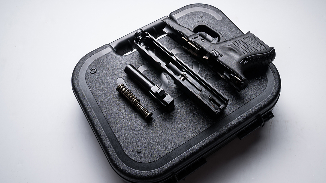 glock 26 gen5 pistol disassembled