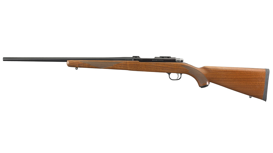 Ruger scout rifle 77/17 Rifle left profile