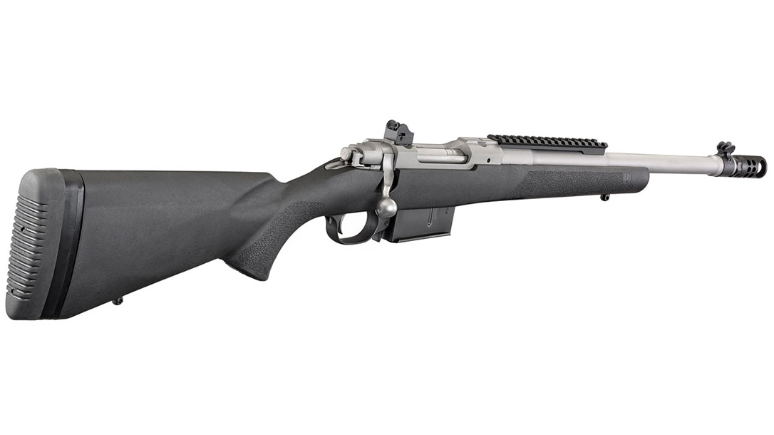 Ruger Scout Rifle rear angle