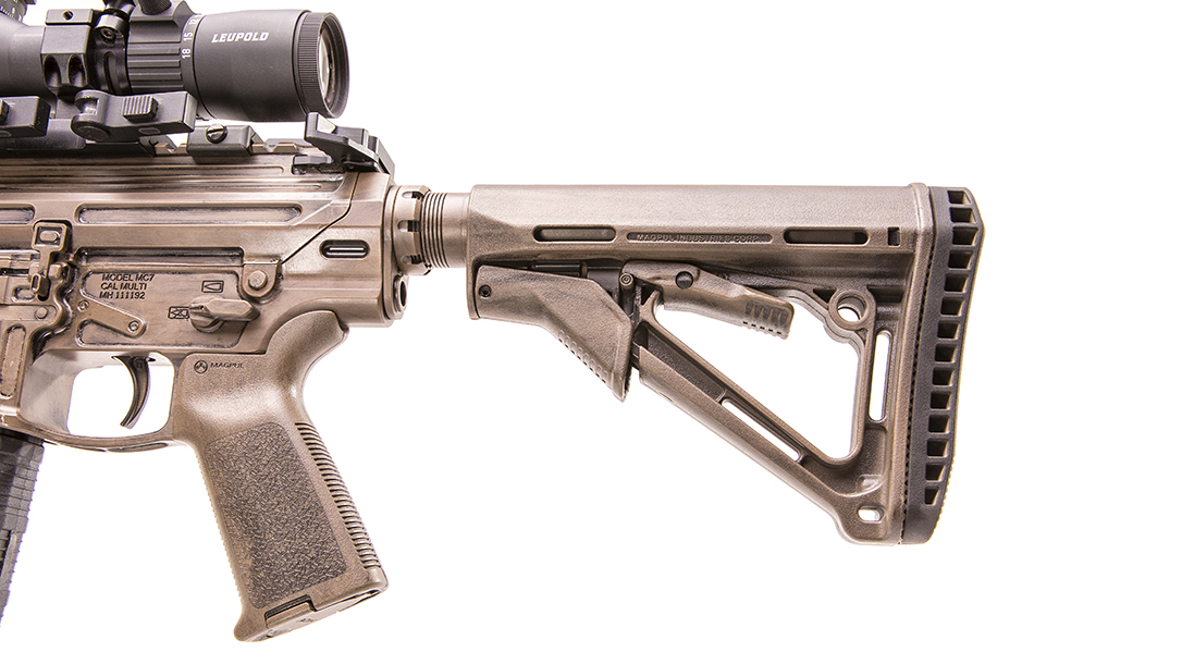 Modern Outfitters MC7 Rifle, gun test, stock