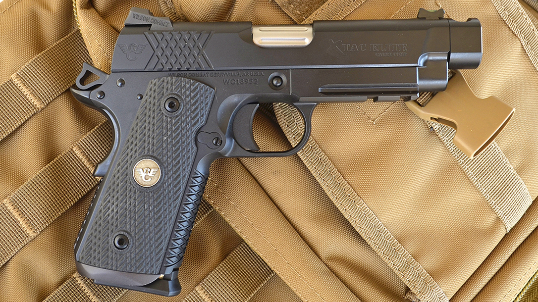 Wilson Combat X-TAC Elite Carry Comp 9mm pistol right profile