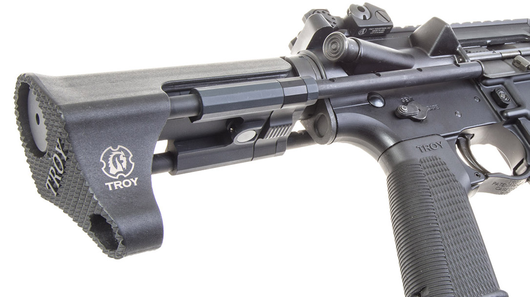 Ballistic Gear Grab, Troy SOCC CQB Carbine, stock