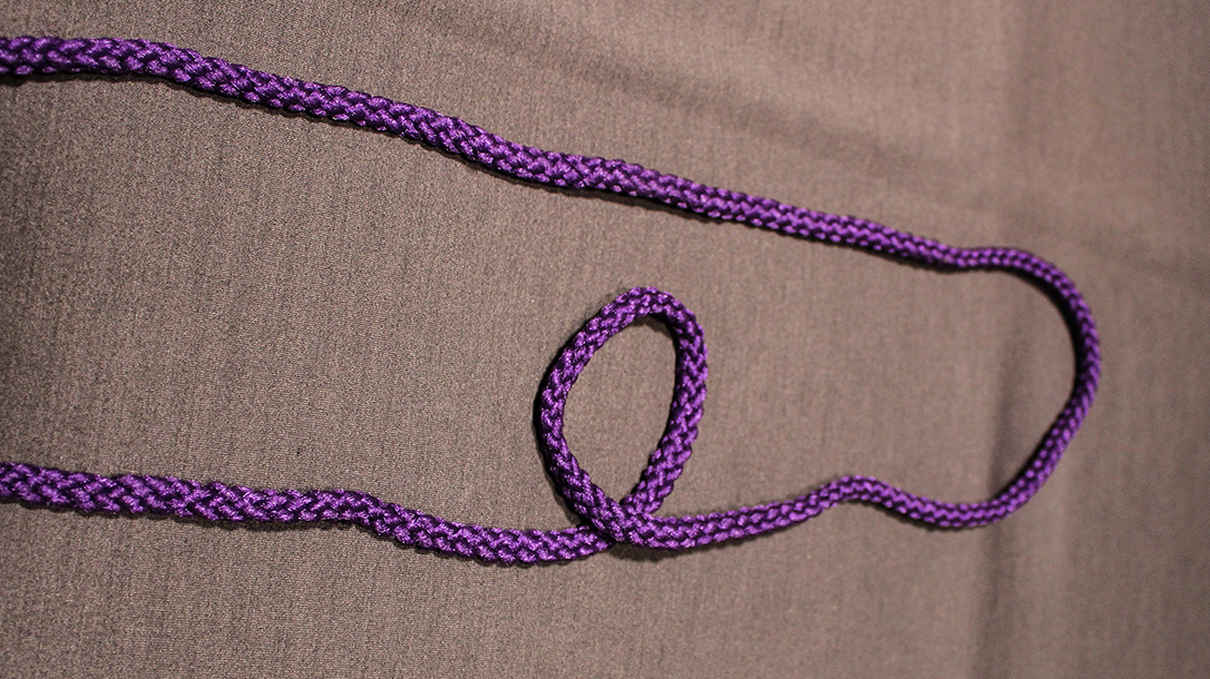 Rope Knots, Bowline Knot Step 2