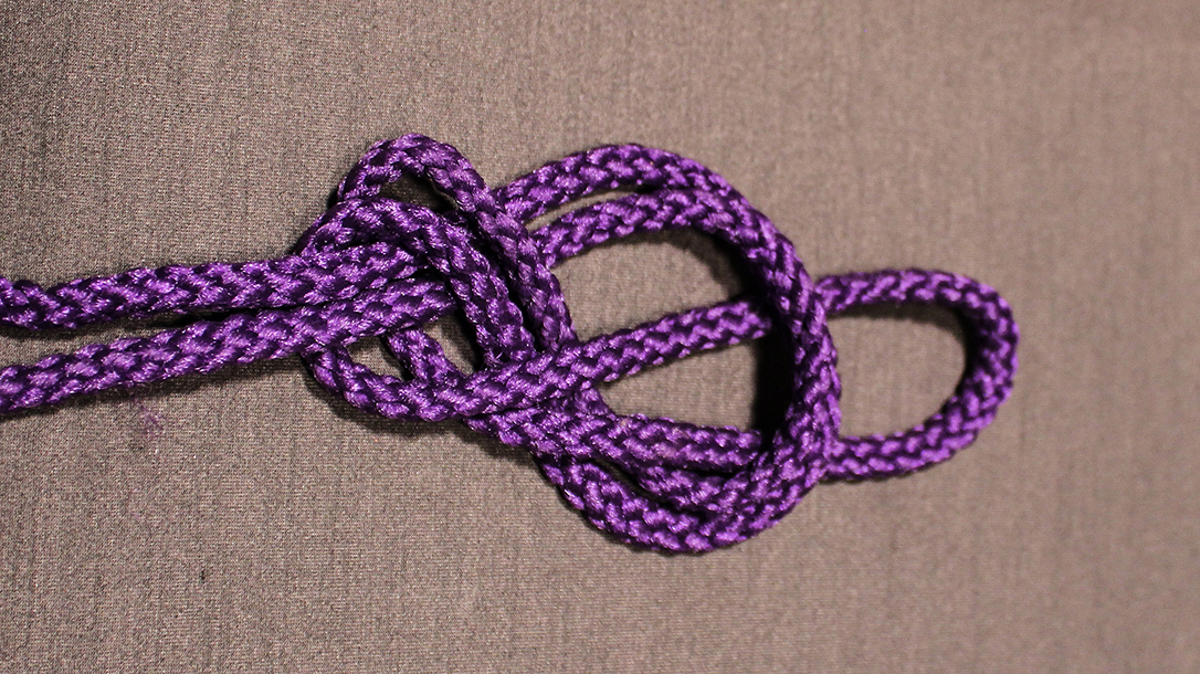 Rope Knots, Figure 8, Step 3