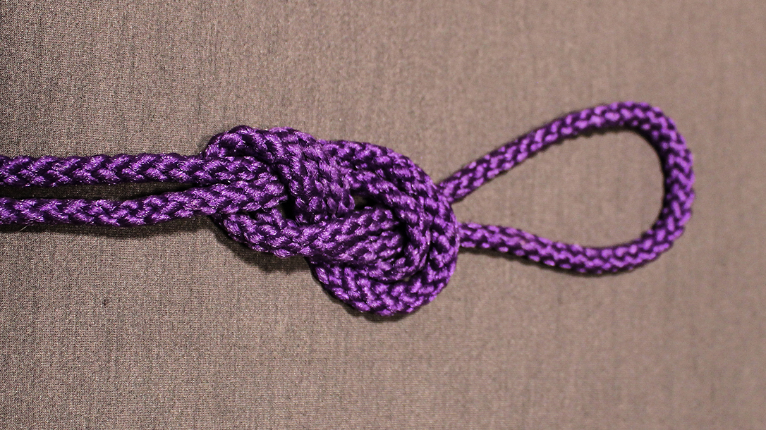 Rope Knots, Figure 8, Step 4