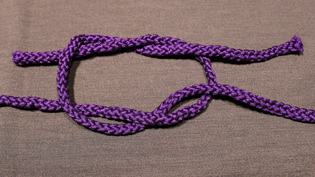 Rope Knots, Square Knot, Step 3