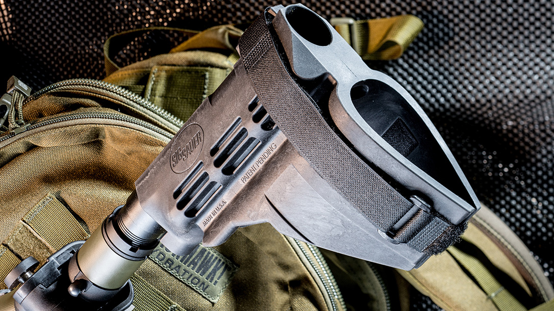 Black Aces Tactical DT Shotgun, 12-gauge shotgun, Sig Sauer SB15 stabilizing brace