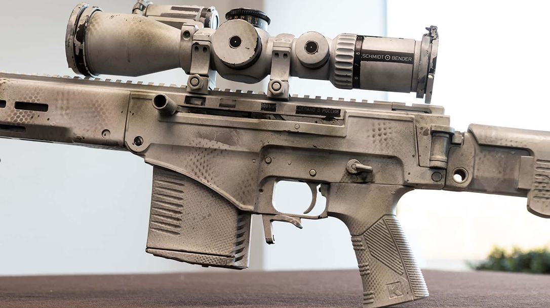 Kalashnikov SVCh-308, SVCh-308 rifle, SVCh-308 rifle scope