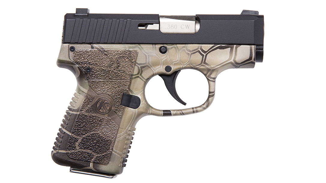 personal protection handguns, Kahr CW380 Kryptek Camo