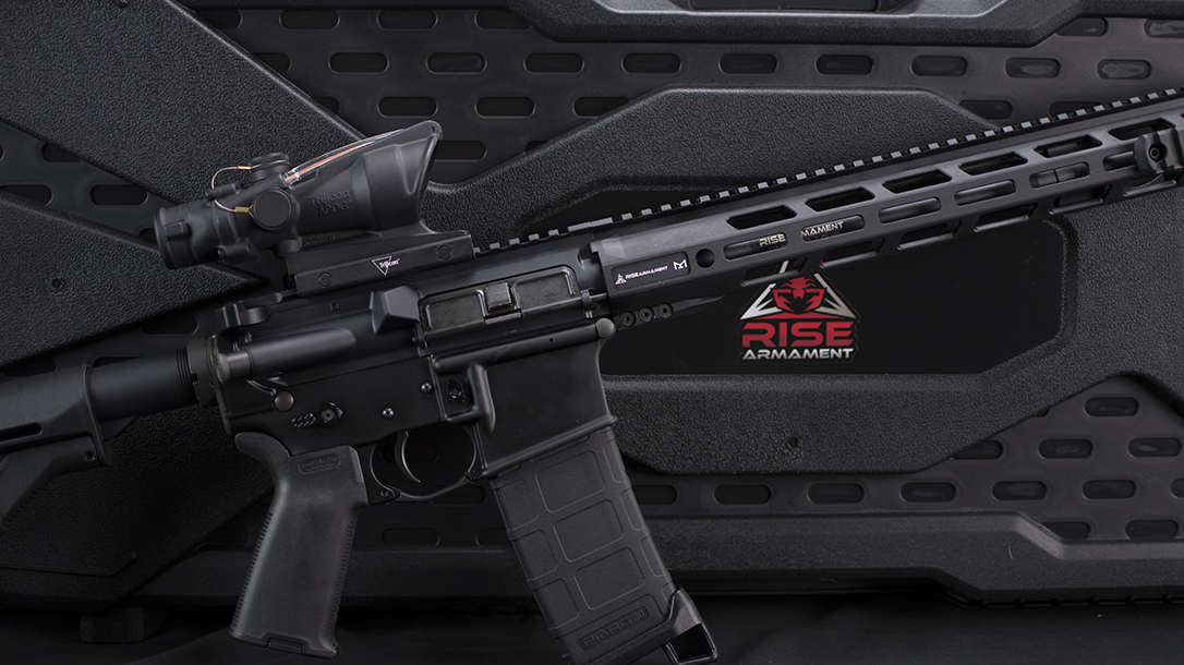 RISE Armament 300LE Rifle review, Rendezvous, logo
