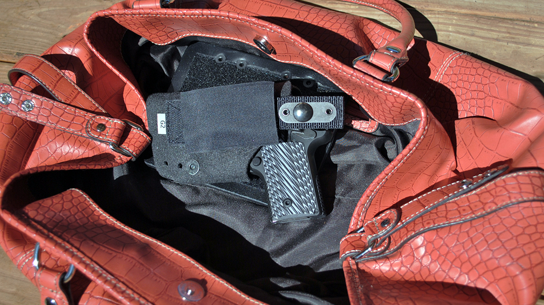 Springfield 911 Pistol, DeSantis Bag Packer