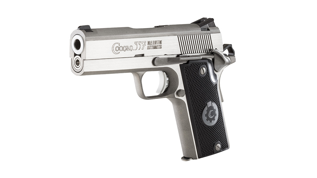 Coonan 357 Magnum Pistols, Coonan Compact left