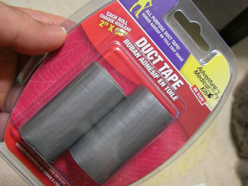 31 Vehicle Bug-Out Bag Duct Tape