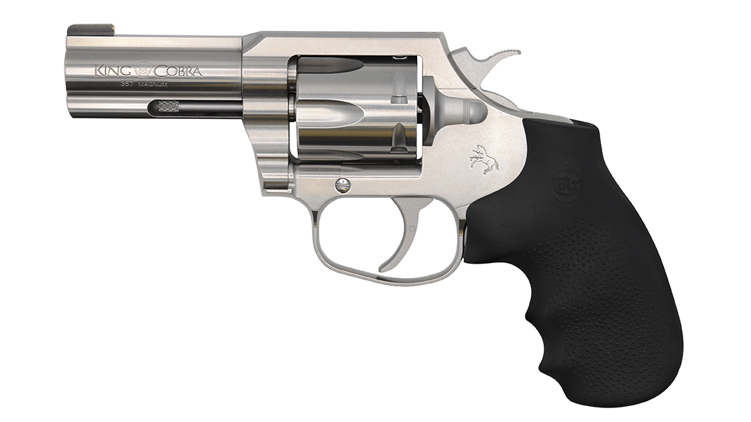 snake gun, .357 Magnum revolver, re-release, left