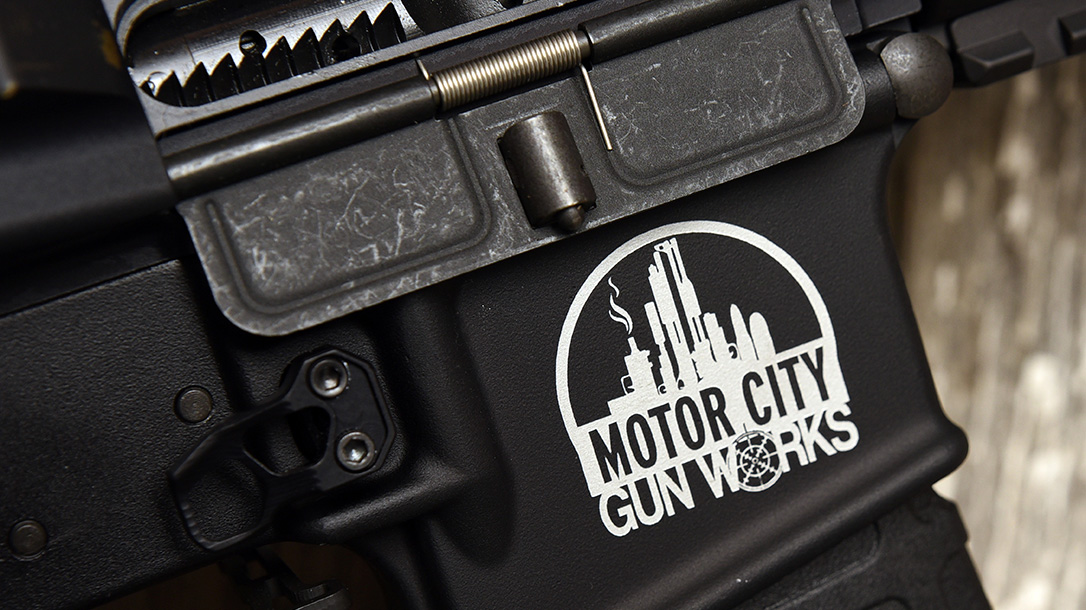 Motor City Gun Works Detroit Edition AR-15, logo