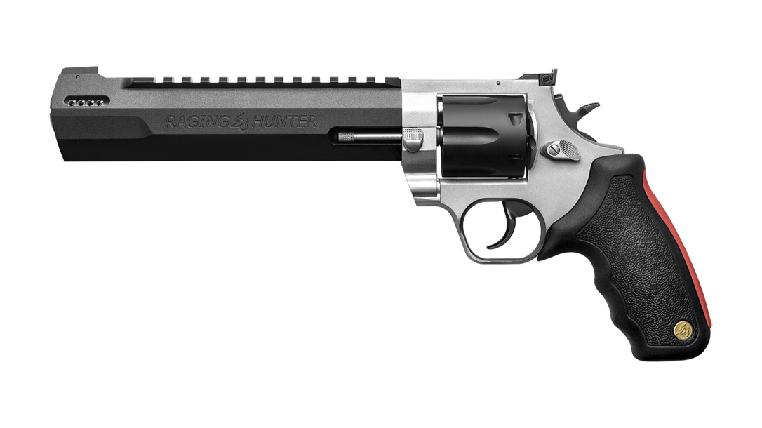 .357 magnum hunting revolver, left, release