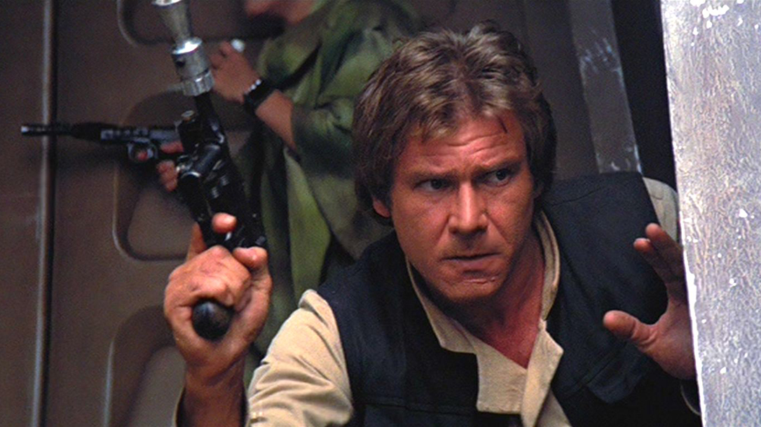 guns in movies, Han Solo Blaster, Mauser C96