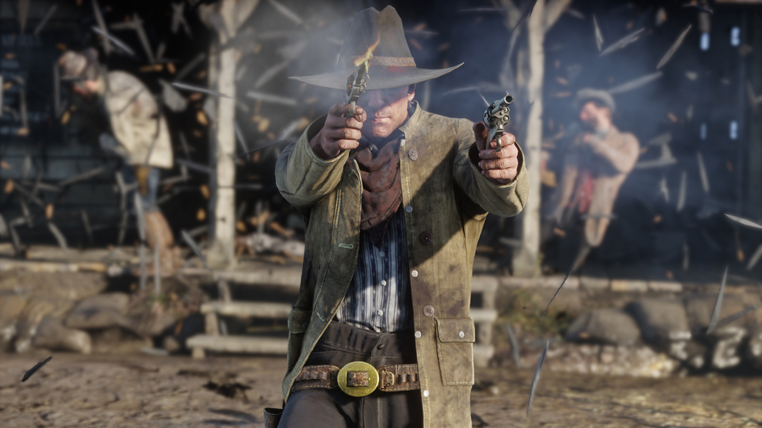 Red Dead Redemption 2 guns, revolvers