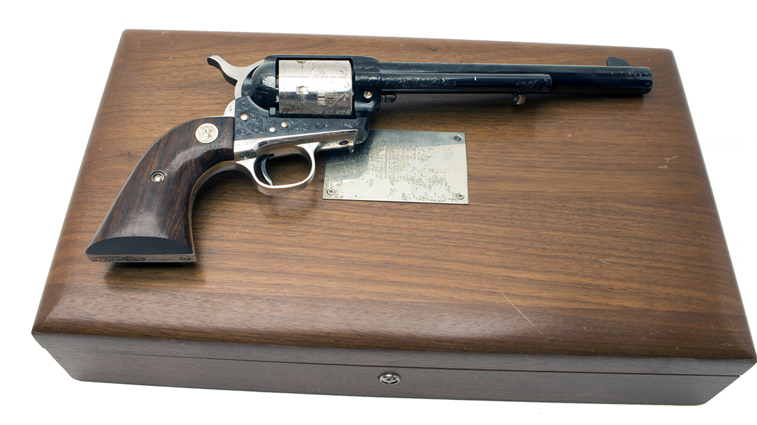 Jerry Lewis Gun Collection, Colt Single Action Army, revolver