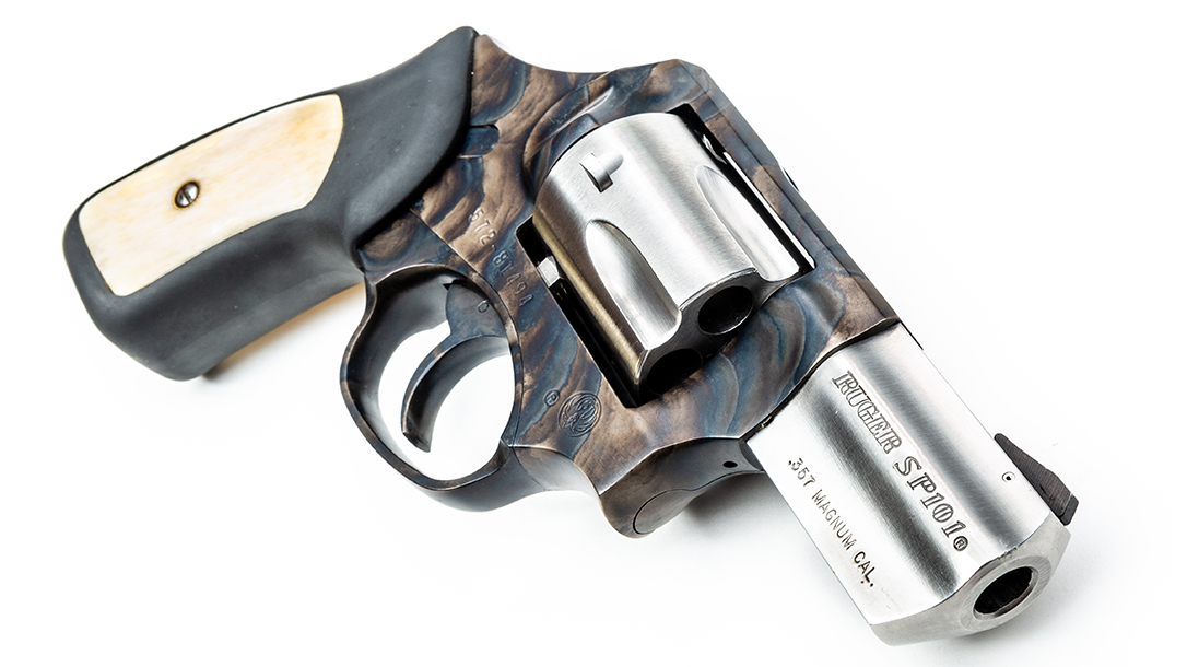 Ruger SP101 in .357 Magnum, casehardening
