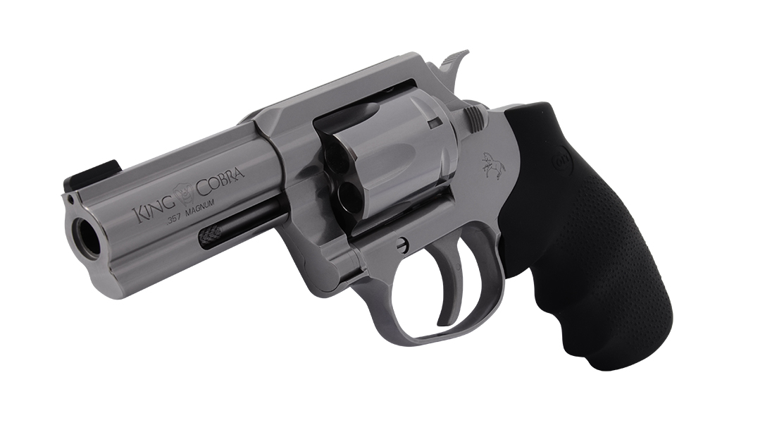 Colt 3-Inch .357 Magnum King Cobra Front Angle View